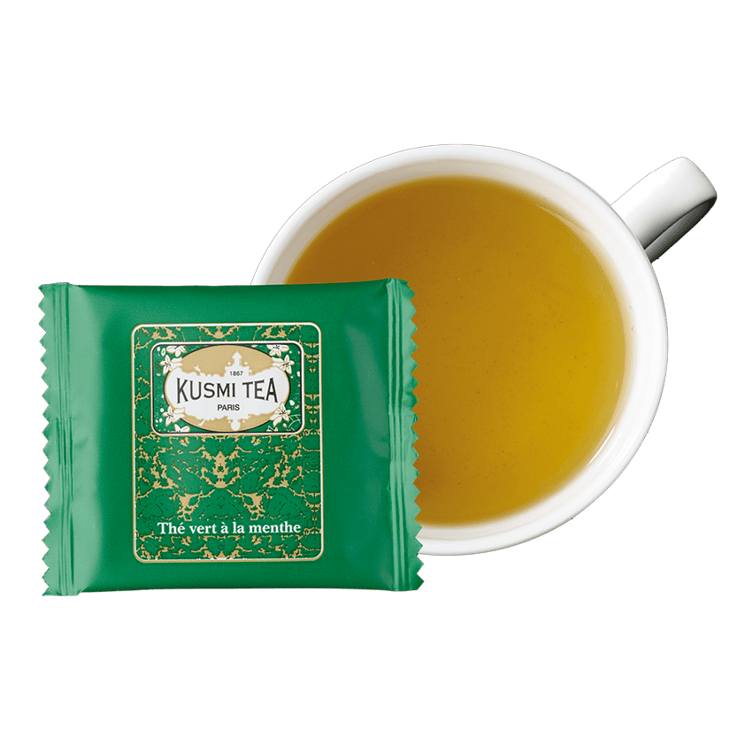 Thé vert bio à la menthe nanah